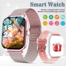 2026 New Bluetooth Call Smart Watch Information Push Men Women Health Monitoring Watch Pedometer IP68 Smartwatch For Android IOS