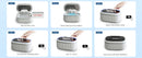 550ml Ultrasonic Cleaner, 45kHz Portable Jewelry Glasses Cleaning Machine, Deep Cleaning Ultrasound Appliance With 100ml Cleaning Solution, 5 Timer, 3 Power Levels, Degas Mode