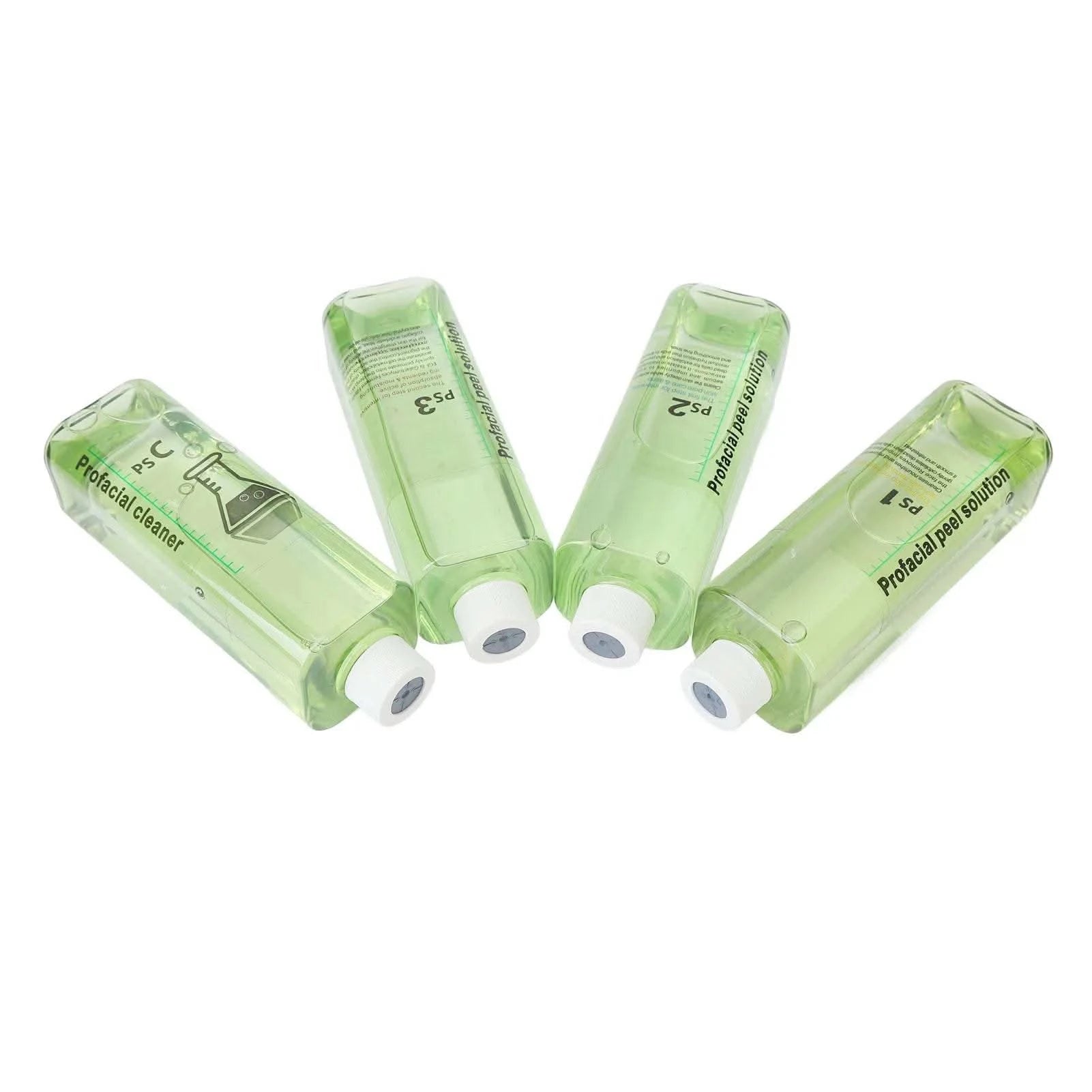 4pcs Hydra Peeling Facial Serum for Dermabrasion Machine Deep Cleansing Hydro Dermabrasion Solution Solution Serum - M & M Global
