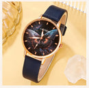 5PCS Set Women Fashion Butterfly Quartz Watch Brand Design Female Clock Leather Band Ladies Casual Wrist Watch Reloj Mujer