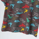 Summer CHILDREN'S Shorts and Short Sleeves 2-piece Cute Dinosaur Home Clothes Boys and Girls Casual Joker Suit. - M & M Global