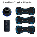 Neck Massager LCD Display EMS Electric Cervical Massage Patch Low-Frequency Pulse Muscle Stimulation Pad For Relaxation - M & M Global