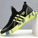 Men's sports shoes, comfortable tennis shoes, mesh surface, fly fabric, anti slip, men's tennis, big discounts, novelty - M & M Global