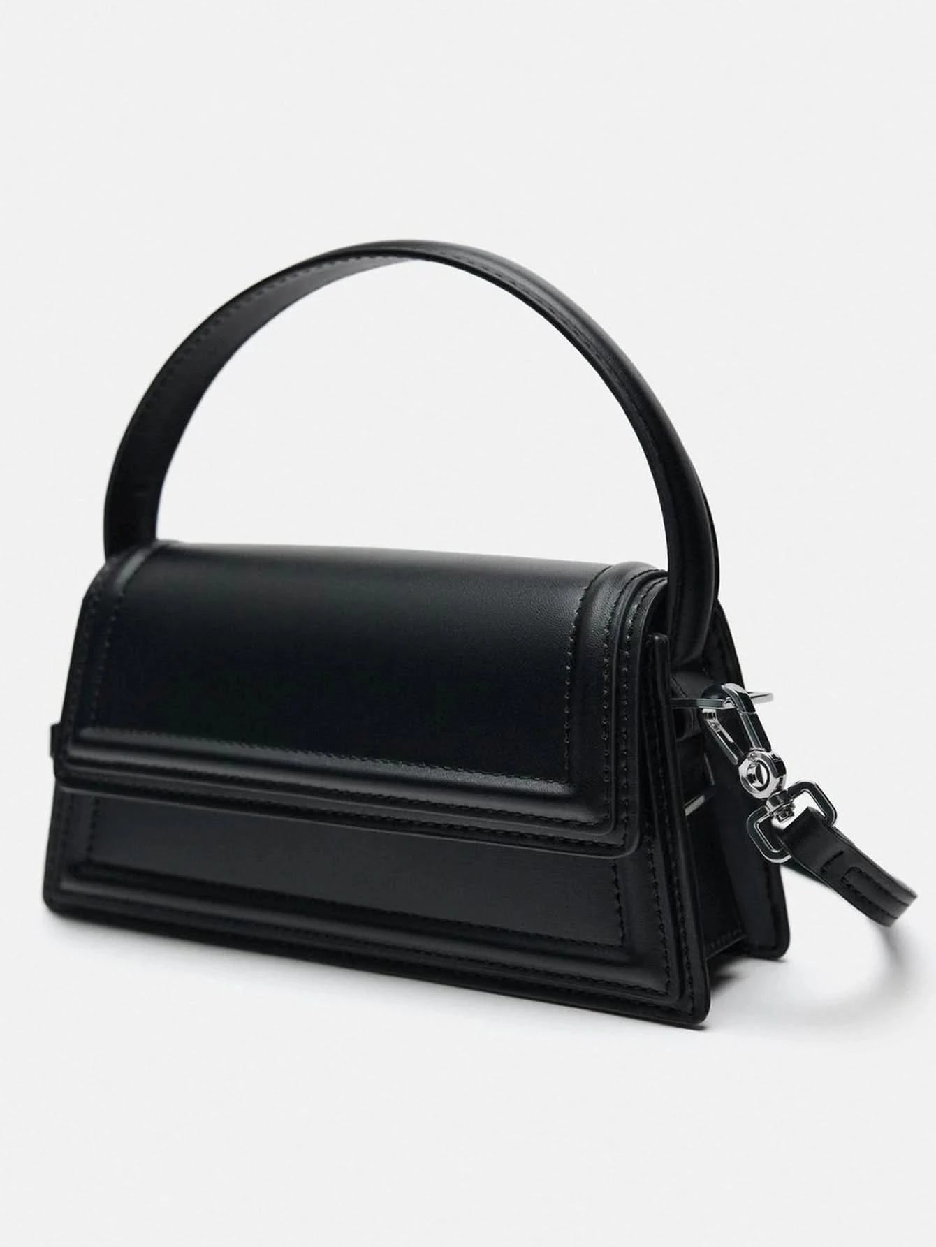 2024 summer new brown Mini City crossbody bag Black casual fashion hand bill shoulder bag - M & M Global