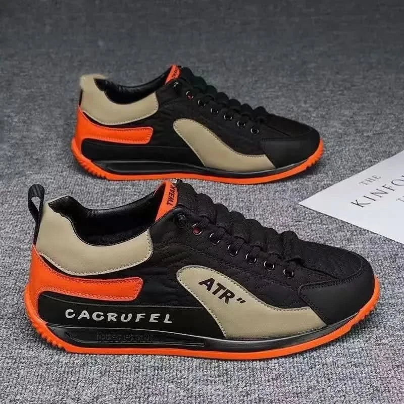 Men Running Shoes Outdoor Sport  Sneakers Man Vulcanized Shoes Flat Casual Sneakers for Men Shoes 2025 New Brand Footwear - M & M Global