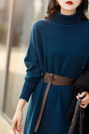 Knotted Belts for Women Belt Lady Waistband Soft Genuine Leather Suede Cowhide Waist Belt Straps Long Dress Coat Accessories - M & M Global