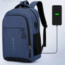 Mens BackPack LargeCapacity Simple Fashion Travel Female Student ComputerBag - M & M Global