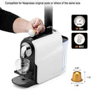 Espresso Pod Machine for Home, Compact Capsule Coffee Maker for NS Original Pods, 20 Bar High Pressure Pump, 22oz Removable Wate - M & M Global