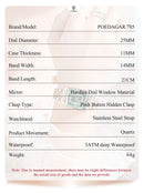POEDAGAR Luxury Watch For Woman Waterproof Calendar High Quality Ladies Watch Stainless Steel Quartz Women's Watches Elegant+Box - M & M Global
