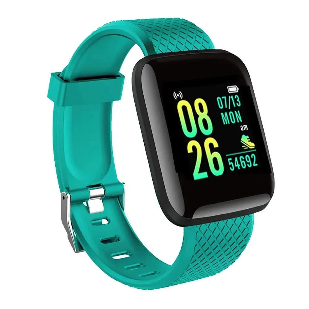 Multifunction Smart Watch For Men Women Kids Message Remind Music Control Sport Step Calories D13 Smartwatch Alarm Clock 116Plus - M & M Global