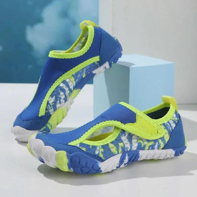 Swimming Beach Sneakers Children Diving Surfing Boating Wading Sports Shoes Kids Aqua Barefoot Water Shoes Quick-Dry Boys Girls - M & M Global