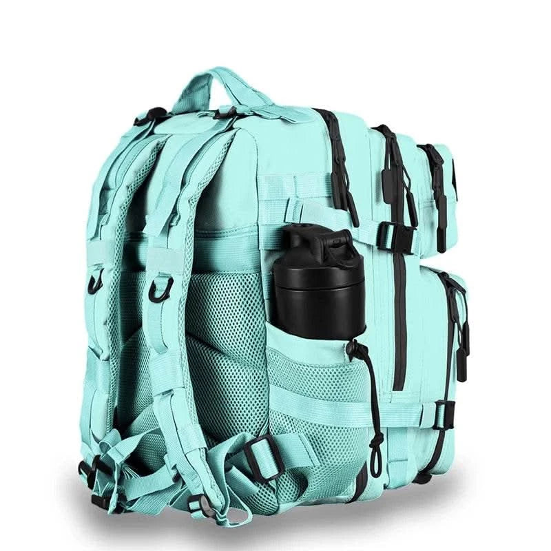 35L Tactical Backpack for Women Men Molle Outdoor Travel Camping Hiking Bag Sports Weekend Athlete Gym Rucksack Dual Cup Holders - M & M Global
