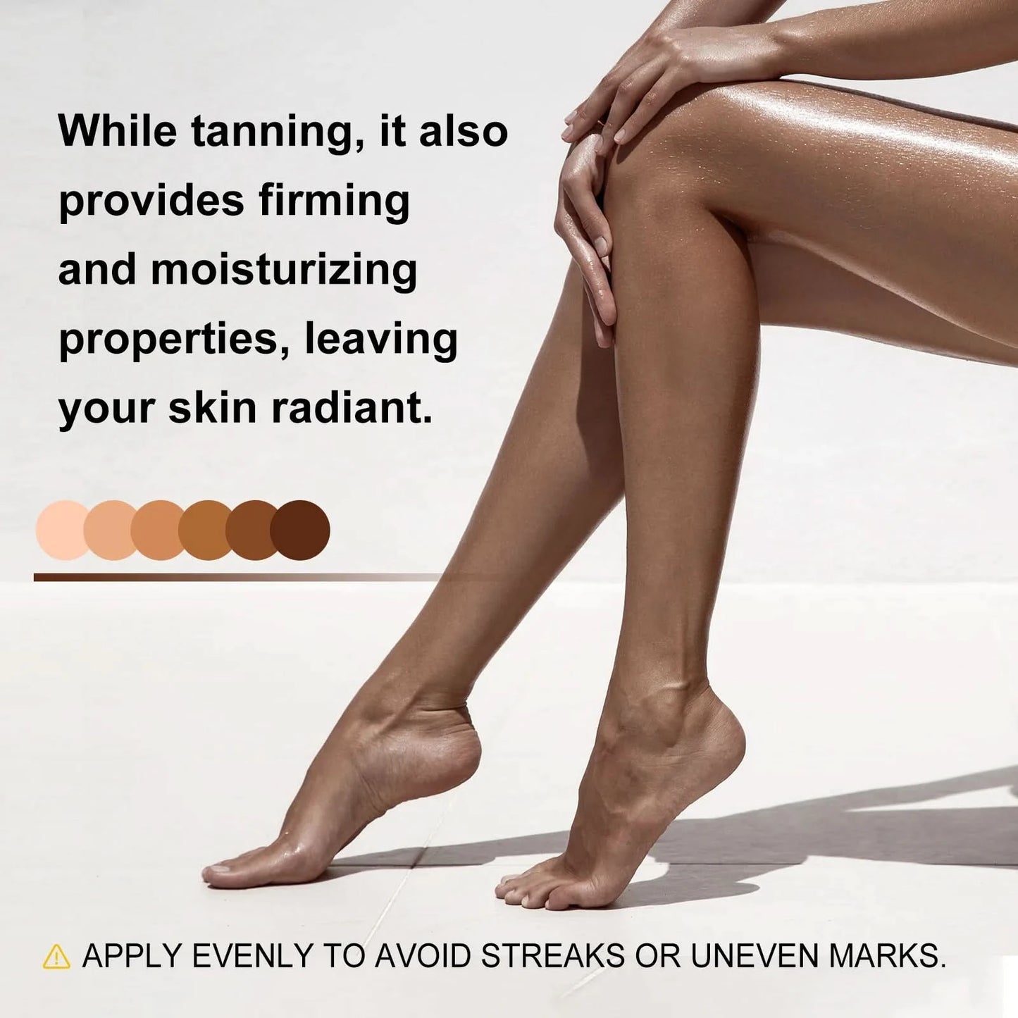 Self Tanning Lotion Beach Nourish Long Lasting Bronzer Dark Skin Quickly Absorbed Non-sticky Non-greasy Sunless Tanning Lotion - M & M Global