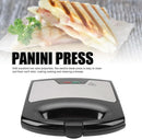 Sandwich Maker Panini Press Grill with Nonstick Plates, 800W Electric Sandwich Press Grill, Breakfast Sandwich Toaster Grilled C - M & M Global