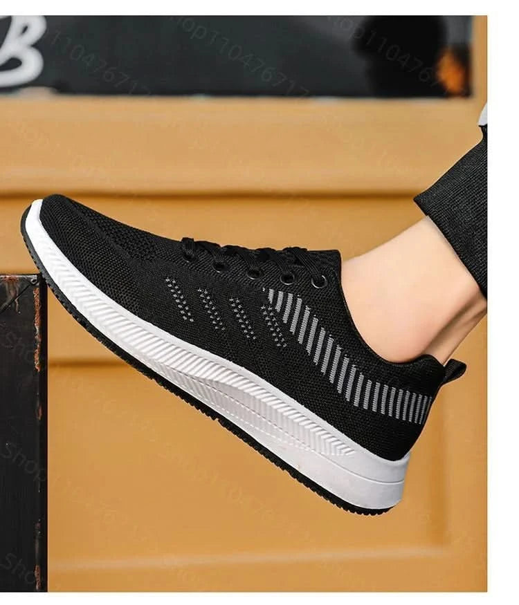 Men's spring wear-resistant trendy and versatile new soft sole comfortable running casual shoes sports shoes men's casual shoes - M & M Global