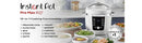 PRO Max Wi-Fi Smart 10-in-1 Pressure Cooker, Steamer, Saute, Warmer, Rice Cooker, Yogurt Maker, Sous Vide, Baker, NutriBoost - I - M & M Global