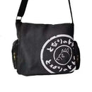 Canvas Messenger Handbag Washed Women Oblique Straddle Canvas Bag Large Capacity Simple Vintage Cartoon Leisure Shoulder Handbag - M & M Global