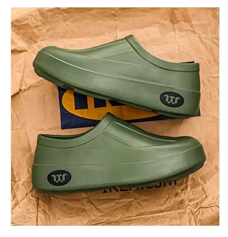 A Pair of Men's Wear-Resistant Men's Casual Shoes, Non-Slip, Wear-Resistant, Waterproof Work Shoes, Casual Sports Shoes for Men - M & M Global