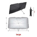Car Sunshade Umbrella For Auto Shading Car Sun Shade Protector Parasol Summer Sun Interior Windshield Protection Curtain - M & M Global