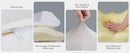 JHK Ergonomic Cervical Contour Neck Pillows For Neck Pain Relief Memory Foam Bed Pillow Neck Pillow with Cooling Pillowcase