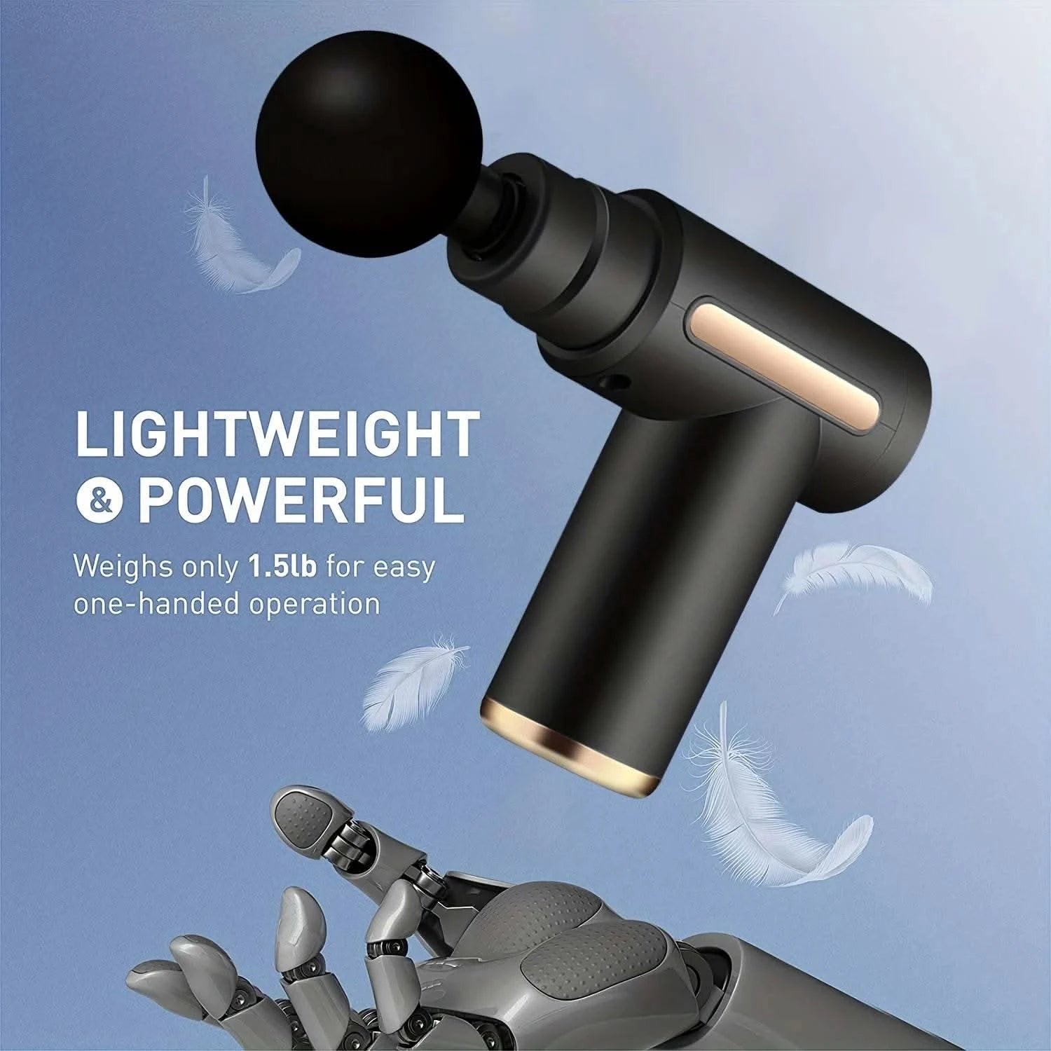 99 Level Massage Gun Fascia Deep Muscle Relax Body Neck Massager Electric Fitness Equipment Noise Reduction Male Female - M & M Global