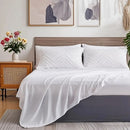 Tufted Comforter Set-7 Pieces in a Bag, Bedding Sets with Comforters,Flat Sheets, Fitted Sheet,2 Pillowcases & 2 PillowShams