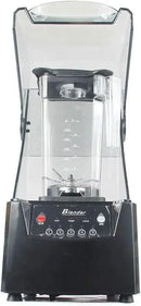 Soundproof Blender, 110V 2600W 1.8L Commercial Fruit Juice Smoothie Maker With Shield Quiet Sound Enclosure for Puree, Ice Crush - M & M Global