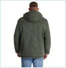 LZLLTT Men Winter Warm Parkas Mens Fleece  Jacket Parkas Men Casual Cotton Outdoor Fur Trench Padded Jackets Coats