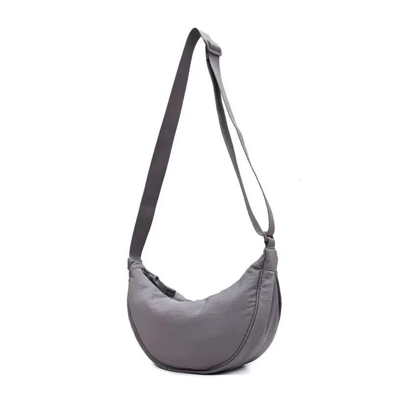 Simple Design Women's Messenger Bag Fashion Ladies Nylon Hobos Small Shoulder Bags Vintage Female Girls Purse Cloth Handbags - M & M Global