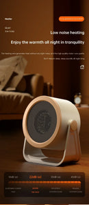 Small Portable Mini Heater High-quality PTC Ceramic Fast Heating 3 Heating Modes Multiple Protections Compact for Indoor