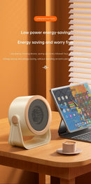 Small Portable Mini Heater High-quality PTC Ceramic Fast Heating 3 Heating Modes Multiple Protections Compact for Indoor
