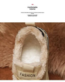 Winterfleece-lined Men's Shoes New Style Workwear Shoes Anti-slip Sport Casual Board Men's Korean Version Durable Labor-saving - M & M Global