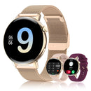 Women's Compatible For IPhone And Android Phones, Health Tracker/MessageReview/ Assistant/ Multi-Sport Mode/Music Playing