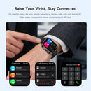 2026 New Professional ECG Monitoring Smart Watch Men Blood Pressure Blood Analysis Uric Acid BMI Body Analysis Smartwatch Women