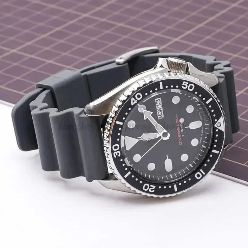 Silicone Watch Band 20mm 22mm For Rolex SUBMARINER Waterproof Diving Bracelet For Citizen For Seiko SKX007 SRP777J1 Sports Strap - M & M Global