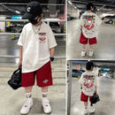 Shohoku Cotton Boys Clothes Sets Summer T-Shirt + Short Pants 2PCS Slam Dunk Sport Basketball Kids Clothing Children Outfits - M & M Global