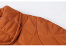 Solid Color Plus Size Seam Cotton Jacket Autumn Winter Classic 2025 Women's Clothing Zipper Sportswear Warm Long Sleeved Warm