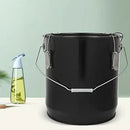 6 Gallon Fryer Grease Bucket Oil Disposal Oil Bucket with Lid and Filter Bag - M & M Global