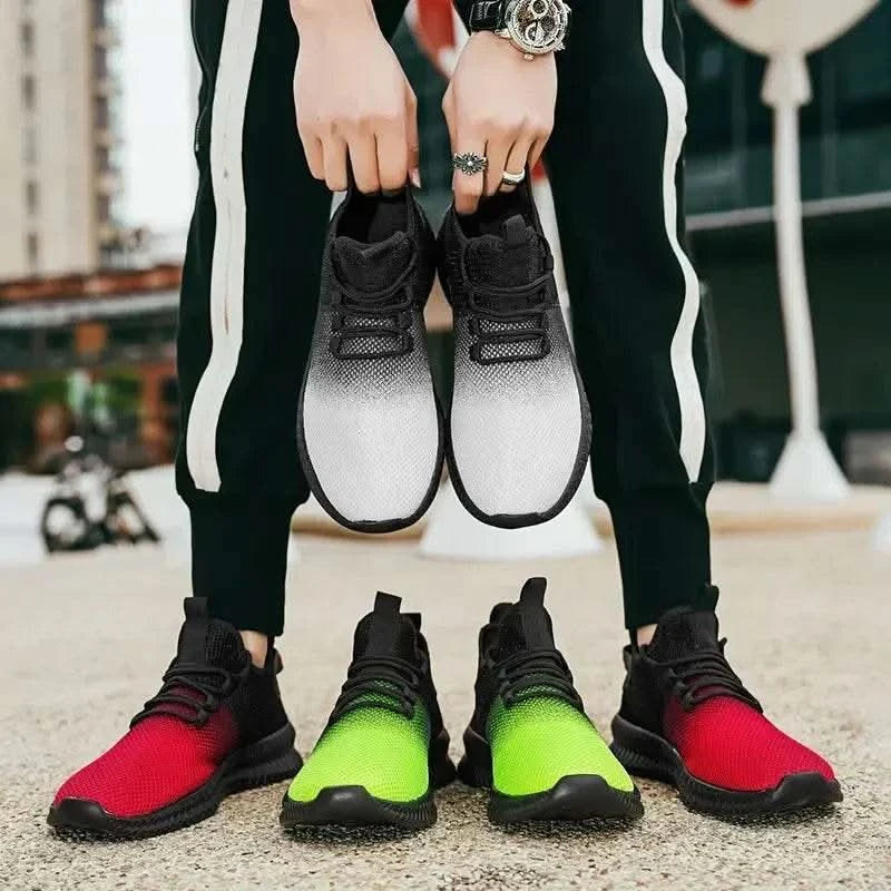 2024 Men's Sneakers Breathable Men Casual Shoes Outdoor Non-Slip Male Walking Lightweight Fashion Male Tennis Shoes - M & M Global