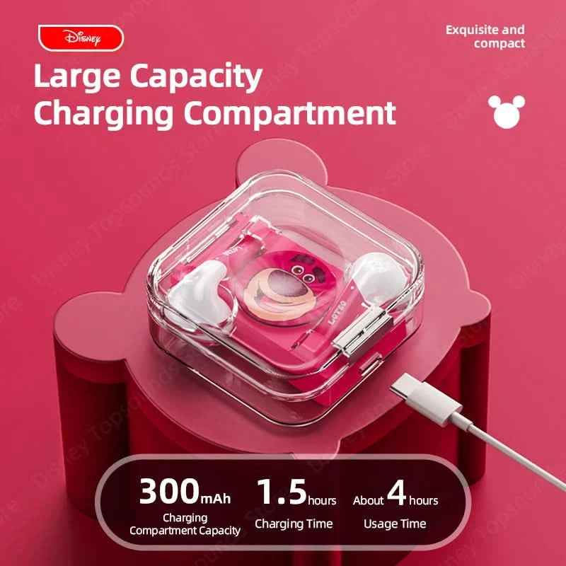 Choice US Disney LK-10 Bluetooth 5.2 Accurate Listening Earphones Oversized Moving Coil Speakers Headset Lightweight Headphones