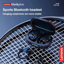 Lenovo LP75 Sports Wireless Earphones with Mics,Button Control, LED Power Display,Hifi Stereo Sound Bluetooth 5.3 TWS Headphones - M & M Global