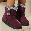 Women's Winter Snow Boots for Women 2026 New Faux Fur Long Plush Snow Boots Woman Platform Shoes Warm Cotton Couples Ankle Boots