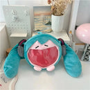 Hatsune Miku Shoulder Bag New Backpack Cute Anime Girl Plush Cartoon Kawaii Knapsack Student Bag Packet Kids Gifts Toys - M & M Global