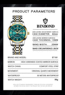 Casual Business Movement Fashion Quartz Wristwatches Gold Diamond Clock Men Luxury Watch Automatic Watches Mens Gifts Relojes - M & M Global