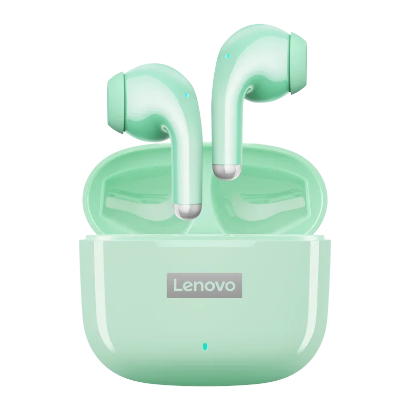 Original Lenovo LP40 Pro Earphones Wireless Bluetooth 5.1 Sport Noise Reduction Headphones Touch Control 250mAH 2022 New Lp40pro - M & M Global