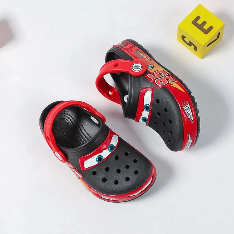 New Cars Lightning Mcqueen Shoes Children'S Slippers Boy Girl Anti Slip Anti Odor Beach Sandals Birthday Gift - M & M Global