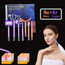 High Frequency Facial Wand For Hair Face Anti Aging Therapy Acne Tool  Neon+Argon Wands Skin Beauty (no handle） - M & M Global