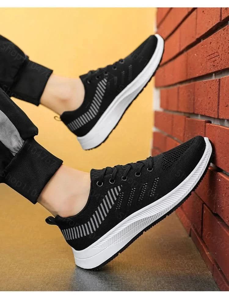 Men's spring wear-resistant trendy and versatile new soft sole comfortable running casual shoes sports shoes men's casual shoes - M & M Global
