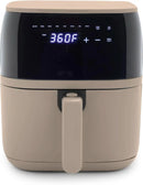 Compact Electric Air Fryer Oven, 5.3 QT, PFAS-Free Ceramic Nonstick Drawer, 8 One Touch Digital Display, Easy View Window, Auto - M & M Global