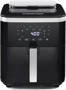 6.5 Quart Steam Air Fryer with Moisture Lock Technology – Programmable Steamer and Air Fryer Combination, Temperature Control, 1 - M & M Global